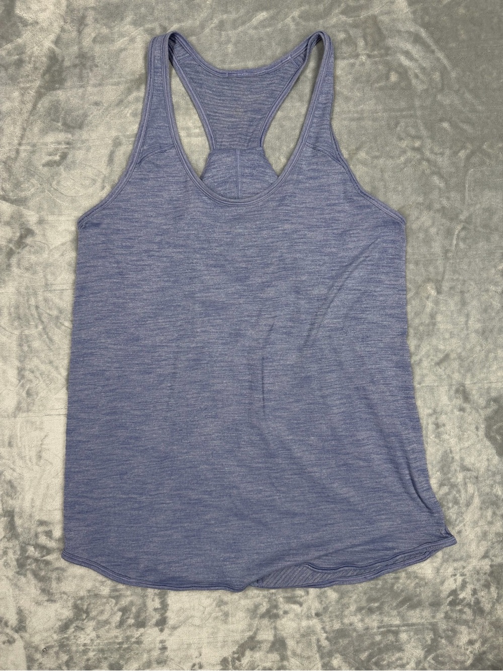 lululemon athletica Heathered Periwinkle Racerback Tank